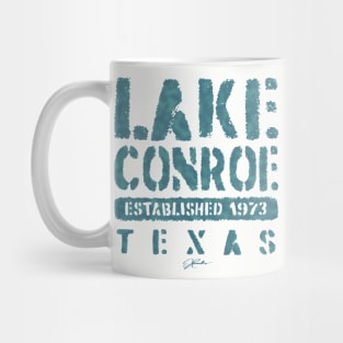 Lake Conroe, Est. 1973, Texas Mug